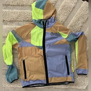 Nike Patchwork Jacket Neon